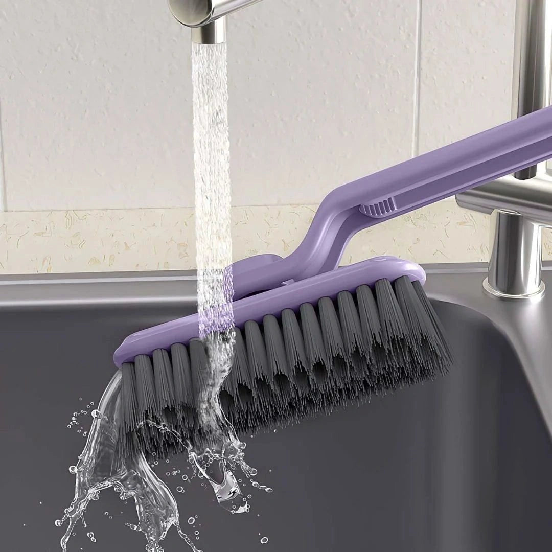 360 degree rotating crevice cleaning brush